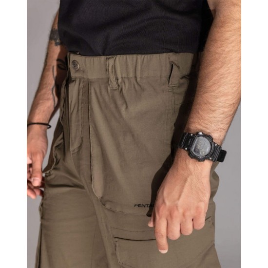 Παντελόνι Pentagon Arden Functional Pants - K05073 Ελαφρύ Επιχειρησιακό Παντελόνι Pentagon από 165g/m² Nylon & Elastane, με Ελαστική Μέση και Αρθρωτά Γόνατα