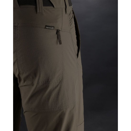Παντελόνι Pentagon Elbrus Hiking Pants - K05074 Ελαφρύ παντελόνι πεζοπορίας Pentagon Elbrus Hiking Pants (K05074). Με ελαστικό ύφασμα 90% Nylon / 10% Spandex, ενισχύσεις Ripstop & γρήγορο στέγνωμα