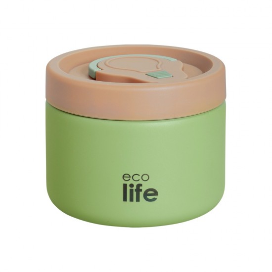 ΘΕΡΜΟΣ ΦΑΓΗΤΟΥ ΣΤΡΟΓΓΥΛΟ 650ML ECOLIFE