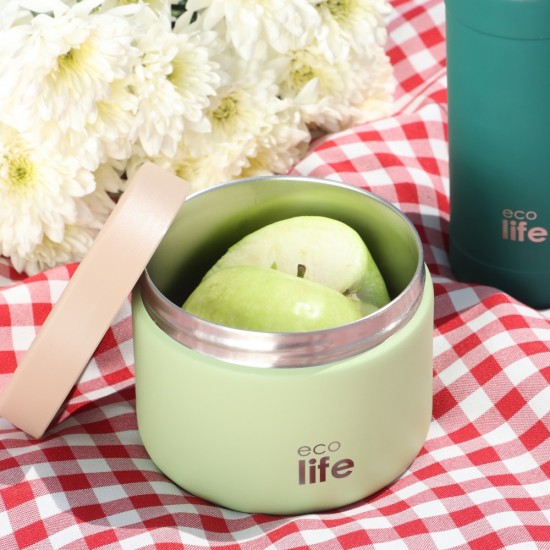 ΘΕΡΜΟΣ ΦΑΓΗΤΟΥ ΣΤΡΟΓΓΥΛΟ 650ML ECOLIFE