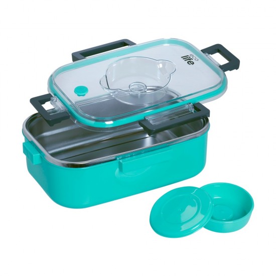 RECTANGULAR FOOD CONTAINER 850ML ECOLIFE