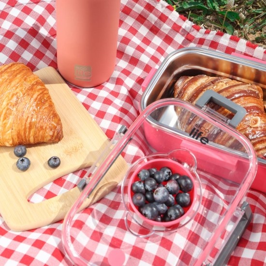RECTANGULAR FOOD CONTAINER 850ML ECOLIFE