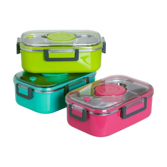 RECTANGULAR FOOD CONTAINER 850ML ECOLIFE