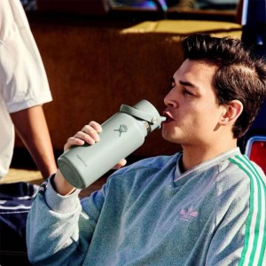 Θερμός Ανοξείδωτο με Καλάμακι (946ml) - Hydro Flask Wide Mouth 32 oz - Καπάκι Flex Straw