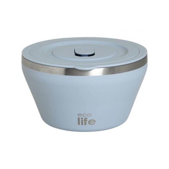Θερμός Φαγητού Ανοξείδωτο Υδατοστεγές - Ecolife Thermos Bowl 1180ml Ecolife Thermos Bowl 1180ml ανοξείδωτο θερμός φαγητού. Υδατοστεγές, αεροστεγές, με διπλό τοίχωμα 18/8, διατήρηση θερμοκρασίας 3-4 ώρες & BPA Free