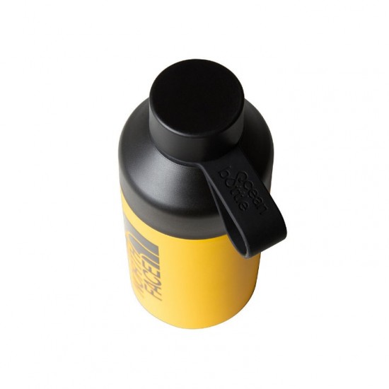 Αυθεντικό ανοξείδωτο μπουκάλι θερμός The North Face Water Bottle 0.75L (750ml). Κατασκευασμένο από ανακυκλωμένο ατσάλι, με πλατύ στόμιο & ενσωματωμένη λαβή