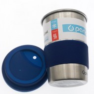 Ανοξείδωτο Ποτήρι Θερμός Panda - 360ml με Καπάκι Σιλικόνης
