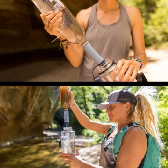 Lifestraw Solo Peak Series – Φίλτρο Νερού Επιβίωσης για Πεζοπορία & Tactical - Ελαφρύ, compact, με δυνατότητα φιλτραρίσματος 2000 λίτρων