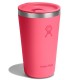 Insulated Hydro Flask 473ml Tumbler made from premium 18/8 stainless steel, featuring TempShield® double-wall vacuum insulation and a sliding Press-In Lid