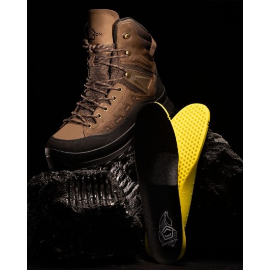Ορειβατικά Μποτάκια Pentagon Predator Mountaineering 8" - K15068 Αδιάβροχα ορειβατικά μποτάκια & επιχειρησιακά άρβυλα Pentagon Predator Mountaineering 8" (K15068). Δέρμα Nubuck 1.6-1.8mm, μεμβράνη Hydroguard®, σόλα SRC
