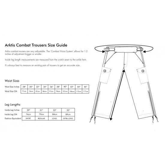Arktis C310 Waterproof Combat Trousers Arktis C310 Waterproof Combat Trousers