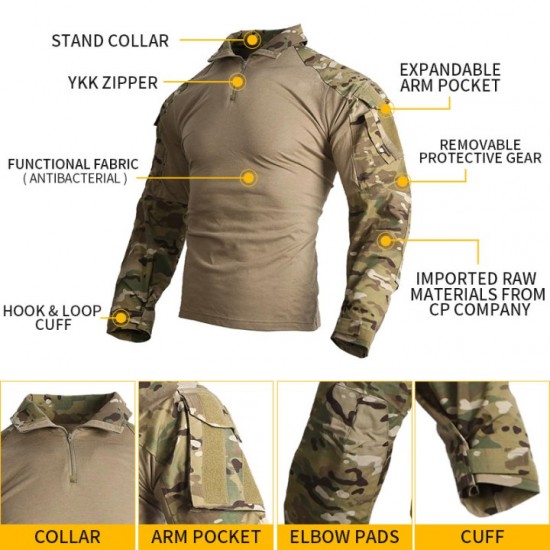 EmersonGear Upgraded G3 Combat Shirt - Tactical Χιτώνιο με Teflon™