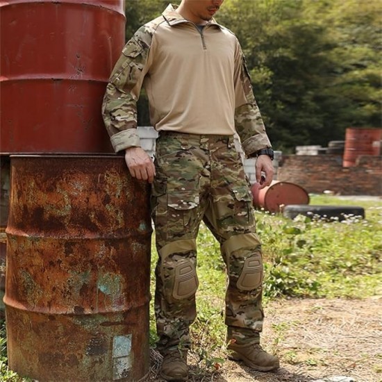 EmersonGear G3 Combat Pants - Τακτικό Παντελόνι Ripstop με Αφαιρούμενες Επιγονατίδες & Ενισχυμένη Προστασία