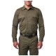 Operational Shirt - 5.11 Flex-Tac TDU Long Sleeve Shirt - 72250 5.11 Flex-Tac TDU Ripstop Shirt – Long-Sleeve Tactical Duty Shirt made from Flex-Tac® fabric with DWR coating, ReadyPocket™ pockets, and knee/elbow pad compatibility.