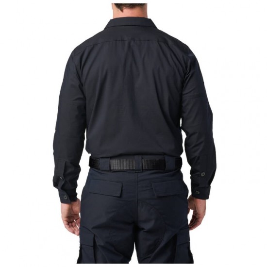Operational Shirt - 5.11 Flex-Tac TDU Long Sleeve Shirt - 72250 5.11 Flex-Tac TDU Ripstop Shirt – Long-Sleeve Tactical Duty Shirt made from Flex-Tac® fabric with DWR coating, ReadyPocket™ pockets, and knee/elbow pad compatibility.