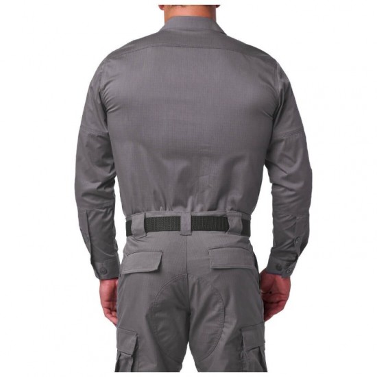 Operational Shirt - 5.11 Flex-Tac TDU Long Sleeve Shirt - 72250 5.11 Flex-Tac TDU Ripstop Shirt – Long-Sleeve Tactical Duty Shirt made from Flex-Tac® fabric with DWR coating, ReadyPocket™ pockets, and knee/elbow pad compatibility.