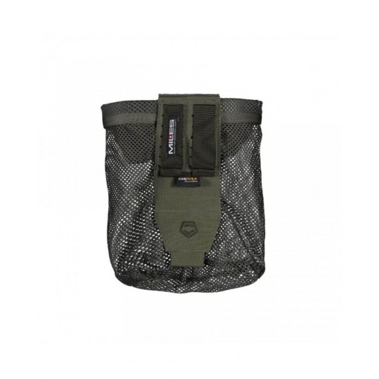 Pentagon Amina Foldable Mesh Dump Pouch - K17117 Operational mesh dump pouch for empty magazines, Pentagon Amina K17117. Reinforced with 500D Cordura®, MOLLE-compatible attachment system, low-profile design, and rapid deployment