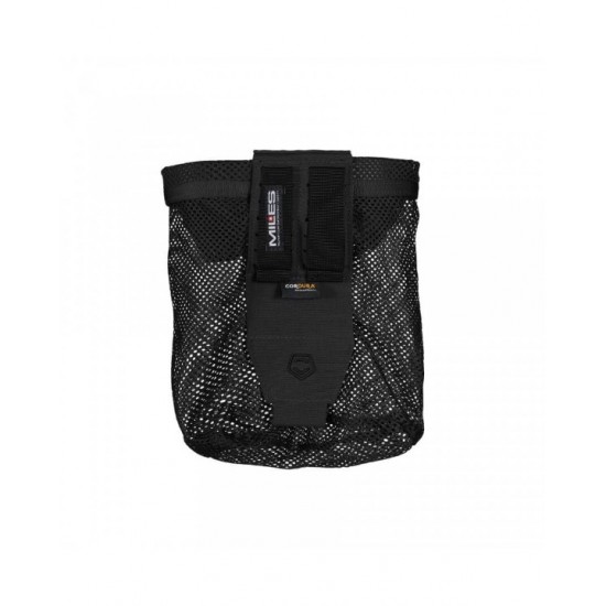 Pentagon Amina Foldable Mesh Dump Pouch - K17117 Operational mesh dump pouch for empty magazines, Pentagon Amina K17117. Reinforced with 500D Cordura®, MOLLE-compatible attachment system, low-profile design, and rapid deployment