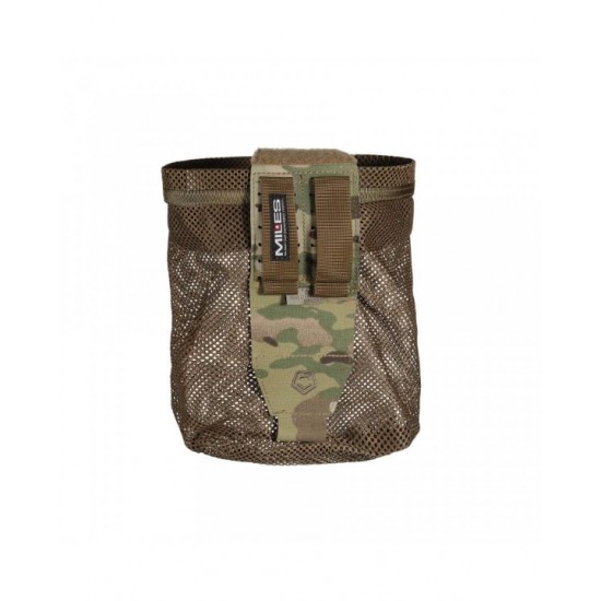 Pentagon Amina Foldable Mesh Dump Pouch - K17117 Operational mesh dump pouch for empty magazines, Pentagon Amina K17117. Reinforced with 500D Cordura®, MOLLE-compatible attachment system, low-profile design, and rapid deployment