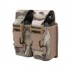 Double Grenade Pouch - Warrior Assault Laser Cut Double 40mm Flash Bang Pouch Multicam