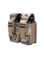 Θήκη Διπλή Χειροβομβίδων Warrior Assault - Laser Cut Double 40mm Flash Bang Pouch Multicam