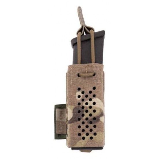 Θήκη Μονού Γεμιστήρα Πιστολιού - Warrior Assault Systems Aero Lite 9mm Short Magazine Pouch Ελαφριά Tactical Θήκη Γεμιστήρα Πιστολιού Γενικής Χρήσης της Warrior Assault Systems με Σύστημα Ταχείας Επαναγέμισης και Ελαστικό Κορδόνι Ασφαλείας