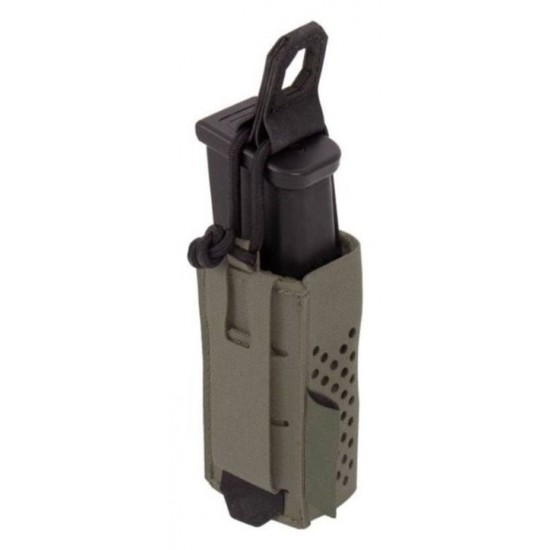 Θήκη Μονού Γεμιστήρα Πιστολιού - Warrior Assault Systems Aero Lite 9mm Short Magazine Pouch Ελαφριά Tactical Θήκη Γεμιστήρα Πιστολιού Γενικής Χρήσης της Warrior Assault Systems με Σύστημα Ταχείας Επαναγέμισης και Ελαστικό Κορδόνι Ασφαλείας