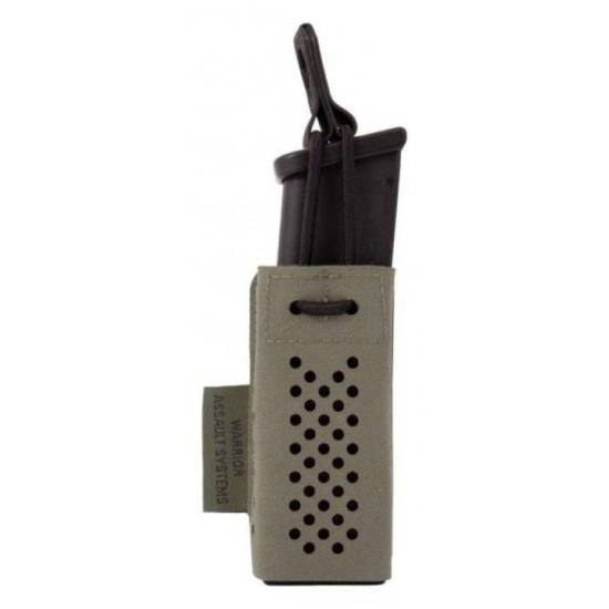 Θήκη Μονού Γεμιστήρα Πιστολιού - Warrior Assault Systems Aero Lite 9mm Short Magazine Pouch Ελαφριά Tactical Θήκη Γεμιστήρα Πιστολιού Γενικής Χρήσης της Warrior Assault Systems με Σύστημα Ταχείας Επαναγέμισης και Ελαστικό Κορδόνι Ασφαλείας
