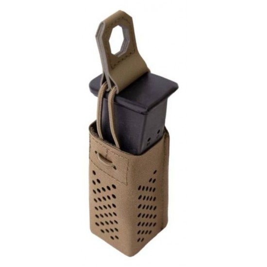 Θήκη Μονού Γεμιστήρα Πιστολιού - Warrior Assault Systems Aero Lite 9mm Short Magazine Pouch Ελαφριά Tactical Θήκη Γεμιστήρα Πιστολιού Γενικής Χρήσης της Warrior Assault Systems με Σύστημα Ταχείας Επαναγέμισης και Ελαστικό Κορδόνι Ασφαλείας