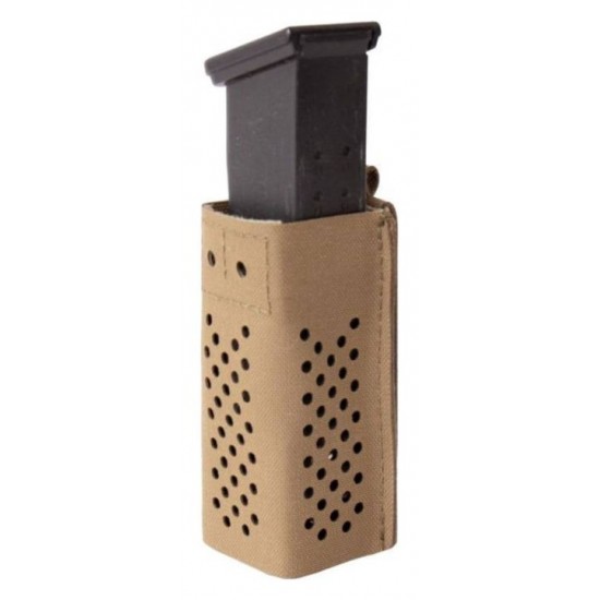 Θήκη Μονού Γεμιστήρα Πιστολιού - Warrior Assault Systems Aero Lite 9mm Short Magazine Pouch Ελαφριά Tactical Θήκη Γεμιστήρα Πιστολιού Γενικής Χρήσης της Warrior Assault Systems με Σύστημα Ταχείας Επαναγέμισης και Ελαστικό Κορδόνι Ασφαλείας