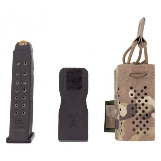 Θήκη Μονού Γεμιστήρα Πιστολιού - Warrior Assault Systems Aero Lite 9mm Short Magazine Pouch Ελαφριά Tactical Θήκη Γεμιστήρα Πιστολιού Γενικής Χρήσης της Warrior Assault Systems με Σύστημα Ταχείας Επαναγέμισης και Ελαστικό Κορδόνι Ασφαλείας