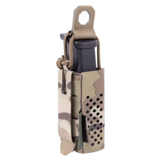 Θήκη Μονού Γεμιστήρα Πιστολιού - Warrior Assault Systems Aero Lite 9mm Short Magazine Pouch Ελαφριά Tactical Θήκη Γεμιστήρα Πιστολιού Γενικής Χρήσης της Warrior Assault Systems με Σύστημα Ταχείας Επαναγέμισης και Ελαστικό Κορδόνι Ασφαλείας
