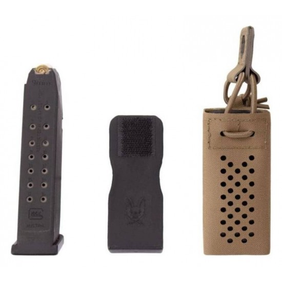 Θήκη Μονού Γεμιστήρα Πιστολιού - Warrior Assault Systems Aero Lite 9mm Short Magazine Pouch Ελαφριά Tactical Θήκη Γεμιστήρα Πιστολιού Γενικής Χρήσης της Warrior Assault Systems με Σύστημα Ταχείας Επαναγέμισης και Ελαστικό Κορδόνι Ασφαλείας