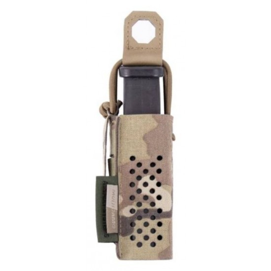 Θήκη Μονού Γεμιστήρα Πιστολιού - Warrior Assault Systems Aero Lite 9mm Short Magazine Pouch Ελαφριά Tactical Θήκη Γεμιστήρα Πιστολιού Γενικής Χρήσης της Warrior Assault Systems με Σύστημα Ταχείας Επαναγέμισης και Ελαστικό Κορδόνι Ασφαλείας