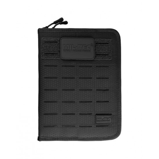 Επιχειρησιακό Σημειωματάριο - Mil-Tec HexTac Tactical Notebook Medium Mil-Tec HexTac Medium επιχειρησιακό σημειωματάριο με φερμουάρ & μπλοκ σημειώσεων. Ύφασμα Hexagon, θήκες εγγράφων, στυλοθήκες & σήμα Velcro
