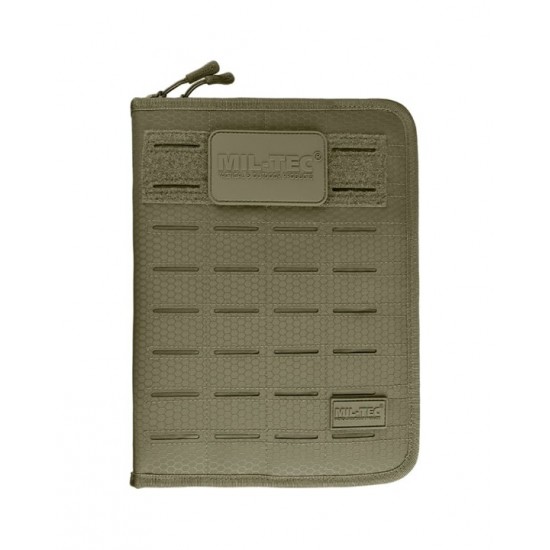 Επιχειρησιακό Σημειωματάριο - Mil-Tec HexTac Tactical Notebook Medium Mil-Tec HexTac Medium επιχειρησιακό σημειωματάριο με φερμουάρ & μπλοκ σημειώσεων. Ύφασμα Hexagon, θήκες εγγράφων, στυλοθήκες & σήμα Velcro
