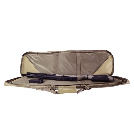 Θήκη Όπλου Strike Systems Tactical 107x30x7cm Ανθεκτική τακτική θήκη όπλου Strike Systems Tactical 107x30x7cm. Με σύστημα MOLLE, 4 εξωτερικές θήκες, ενισχυμένη επένδυση & στιβαρή λαβή μεταφοράς