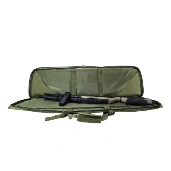 Θήκη Όπλου Strike Systems Tactical 107x30x7cm Ανθεκτική τακτική θήκη όπλου Strike Systems Tactical 107x30x7cm. Με σύστημα MOLLE, 4 εξωτερικές θήκες, ενισχυμένη επένδυση & στιβαρή λαβή μεταφοράς