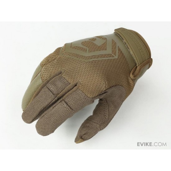 Ελαφριά Τακτικά Γάντια EmersonGear με Παλάμη από Δέρμα PU, Συμβατότητα με Οθόνες Αφής, Προστασία Καρπού από Θερμοπλαστικό Καουτσούκ και Αεριζόμενο Ύφασμα
