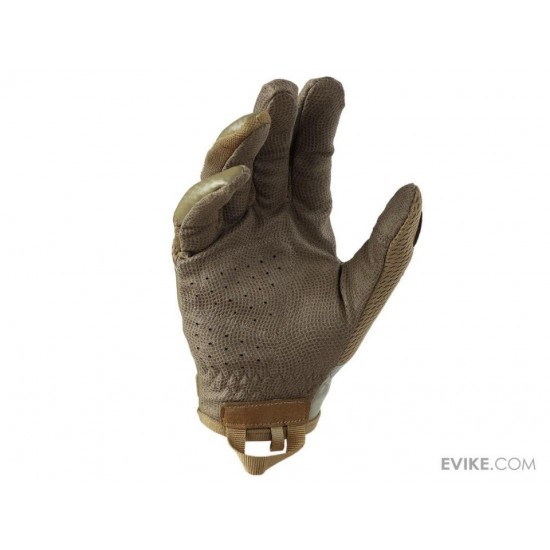 Ελαφριά Τακτικά Γάντια EmersonGear με Παλάμη από Δέρμα PU, Συμβατότητα με Οθόνες Αφής, Προστασία Καρπού από Θερμοπλαστικό Καουτσούκ και Αεριζόμενο Ύφασμα