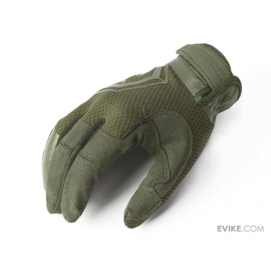 Ελαφριά Τακτικά Γάντια EmersonGear με Παλάμη από Δέρμα PU, Συμβατότητα με Οθόνες Αφής, Προστασία Καρπού από Θερμοπλαστικό Καουτσούκ και Αεριζόμενο Ύφασμα