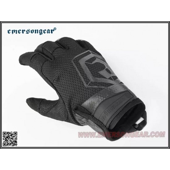 Ελαφριά Τακτικά Γάντια EmersonGear με Παλάμη από Δέρμα PU, Συμβατότητα με Οθόνες Αφής, Προστασία Καρπού από Θερμοπλαστικό Καουτσούκ και Αεριζόμενο Ύφασμα