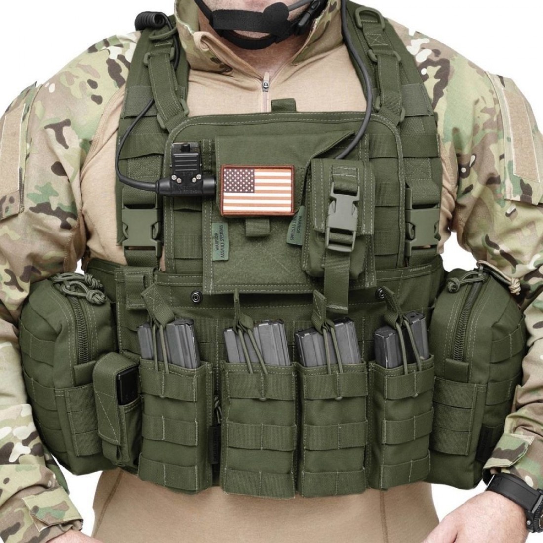 CHEST RIG WARRIOR ASSAULT 901 ELITE 4 5.56 - WARRIOR ASSAULT SYSTEMS ...