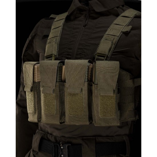 Combat Vest Harness Pentagon Amina Hybrid Recon Chest Rig K20009 Lightweight combat vest & equipment carrier Pentagon Amina Hybrid Recon (K20009) made of Cordura® 500D. MOLLE vest with integrated pouches, compatible with a plate carrier