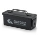 Μεταλλική αδιάβροχη θήκη γυαλιών Gatorz Ammo Can Case σε σχέδιο κουτιού πυρομαχικών. Διαθέτει αφαιρούμενο αφρώδες υλικό για απόλυτη προστασία των γυαλιών Gatorz