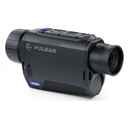 Thermal Hunting & Observation Monocular – Pulsar Axion XQ30 Pro with 384×288 Sensor, NETD <25mK Sensitivity, AMOLED Display, and Built-In Wi-Fi & Video Recorder