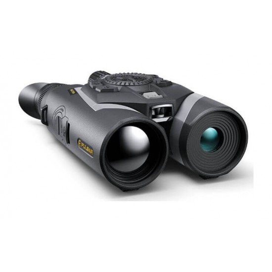 Thermal Imaging & Night Vision Multispectral Binoculars - Pulsar Symbion LRF DXT50 Pulsar Symbion LRF DXT50 – Professional magnesium multispectral 3-in-1 binoculars with a 1280x1024 thermal sensor, 4K digital sensor, 1500m laser rangefinder, and ballistic calculator