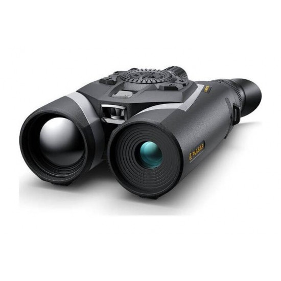Thermal Imaging & Night Vision Multispectral Binoculars - Pulsar Symbion LRF DXT50 Pulsar Symbion LRF DXT50 – Professional magnesium multispectral 3-in-1 binoculars with a 1280x1024 thermal sensor, 4K digital sensor, 1500m laser rangefinder, and ballistic calculator