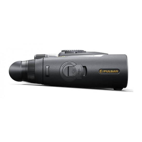 Thermal Imaging & Night Vision Multispectral Binoculars - Pulsar Symbion LRF DXT50 Pulsar Symbion LRF DXT50 – Professional magnesium multispectral 3-in-1 binoculars with a 1280x1024 thermal sensor, 4K digital sensor, 1500m laser rangefinder, and ballistic calculator