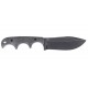 CRKT Minimalist Nessmuk Wood Knife with Sheath CRKT Minimalist Nessmuk Wood collectible knife with 12C27 Sandvik blade, Stonewash finish, stabilized wood handle & thermoplastic sheath